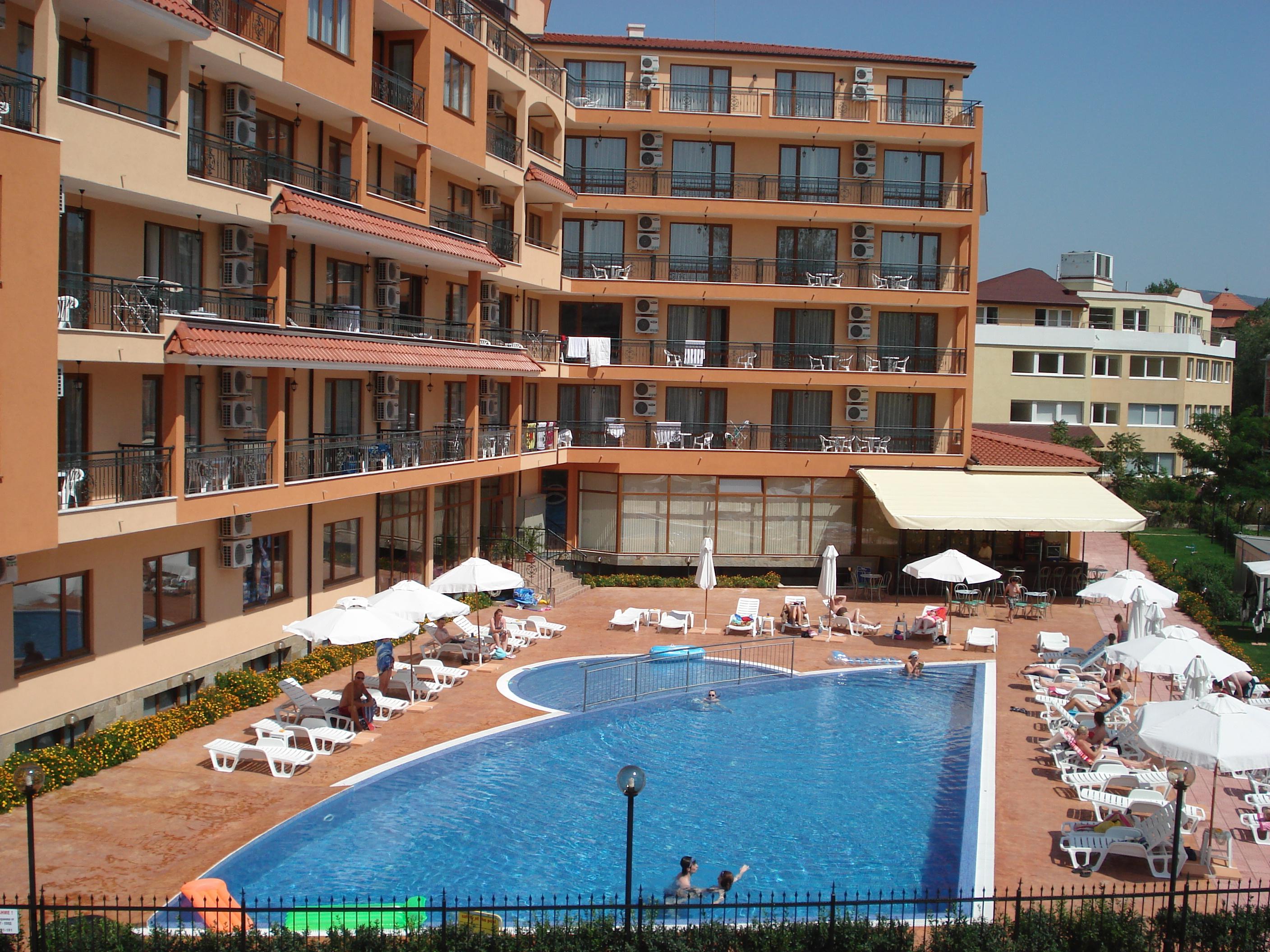 Apart Hotel Happy Sunny Beach Exterior foto